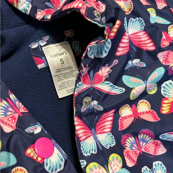 Carters spring jacket girls size 5 - Picture 2 of 4